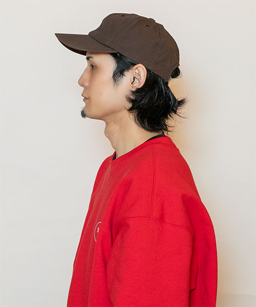モデル頭囲：58cm 着用サイズ：ONESIZE