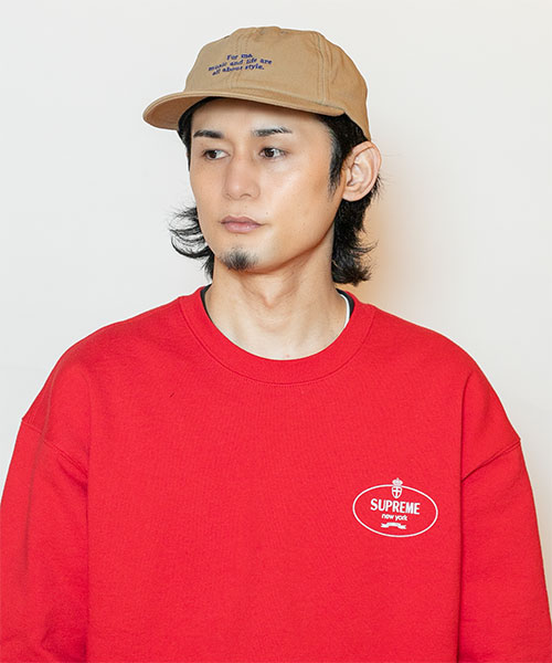モデル頭囲：58cm 着用サイズ：ONESIZE