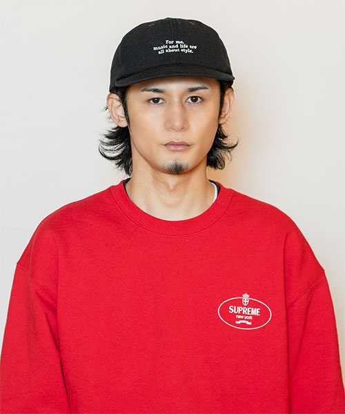 モデル頭囲：58cm 着用サイズ：ONESIZE