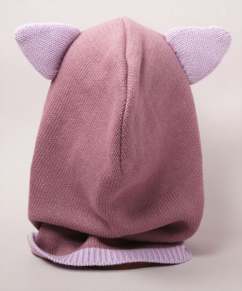 KIDS CAT BALACLABA PURPLE 53-56