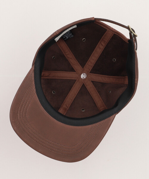 W COW LEATHER CAP BLACK ONESIZE