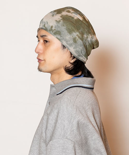 モデル頭囲：58cm 着用サイズ：ONESIZE