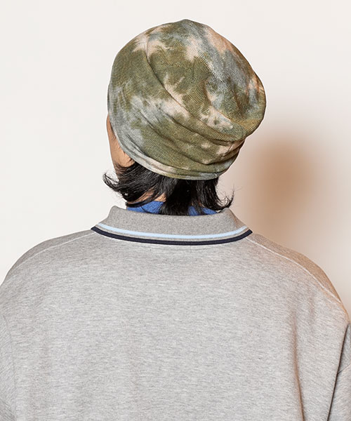 モデル頭囲：58cm 着用サイズ：ONESIZE