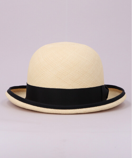 PANAMA BOWLER HAT WHITE M