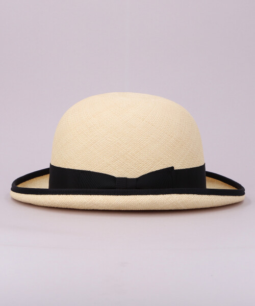 PANAMA BOWLER HAT WHITE M