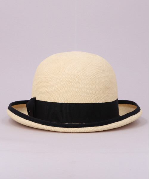 PANAMA BOWLER HAT WHITE M