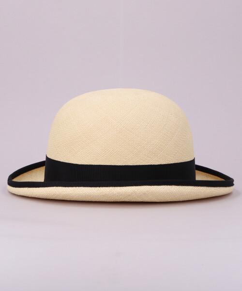 PANAMA BOWLER HAT WHITE M