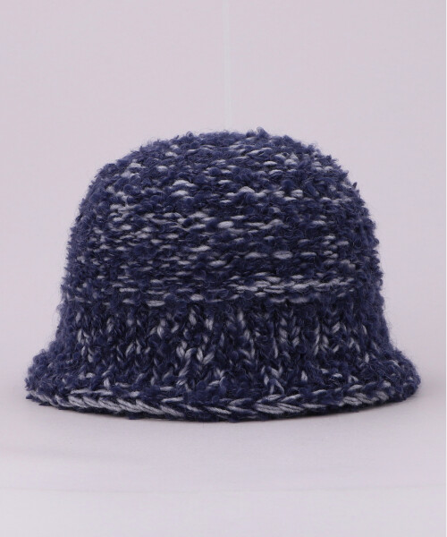 HAND KNITTED SAILOR HAT3 BROWN ONESIZE