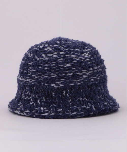 HAND KNITTED SAILOR HAT3 BROWN ONESIZE