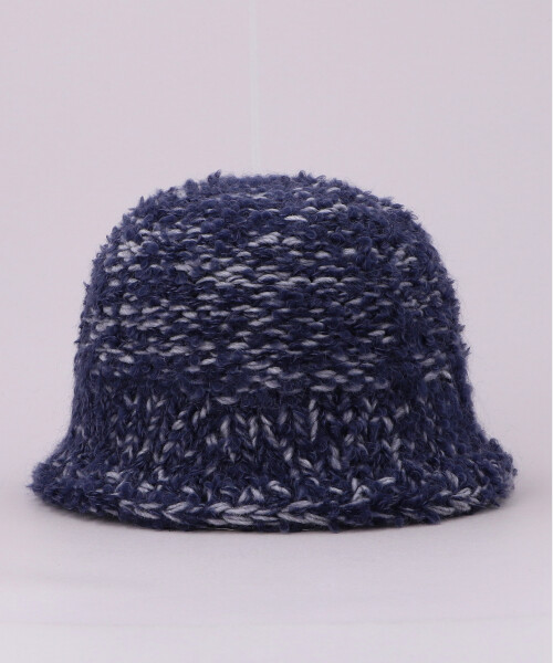 HAND KNITTED SAILOR HAT3 BROWN ONESIZE
