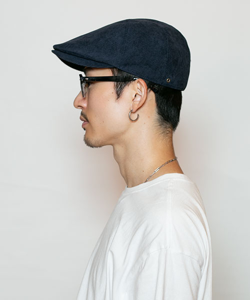 モデル頭囲：58.5cm 着用サイズ：M