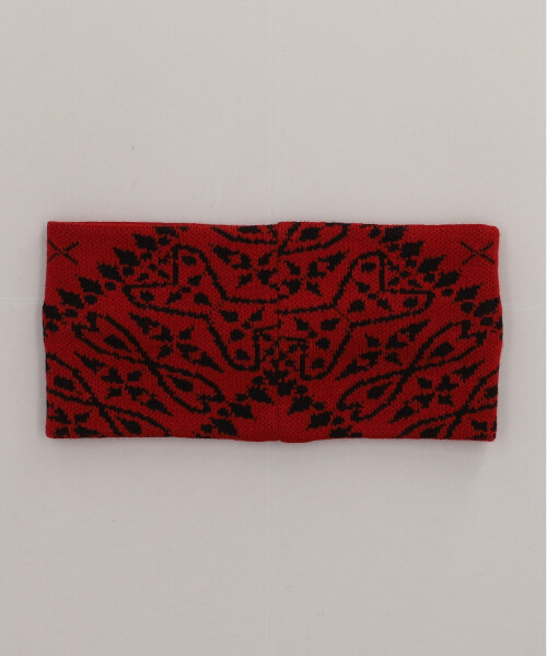 BANDANA PATTERNED HB RED ONESIZE