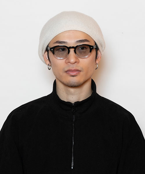 WHITE モデル頭囲：58.5cm