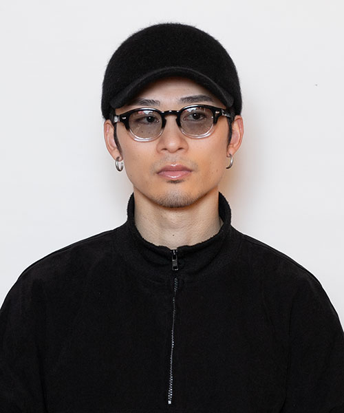 YK ANGORA WOOL CAP CHARCOAL GRAY ONESIZE