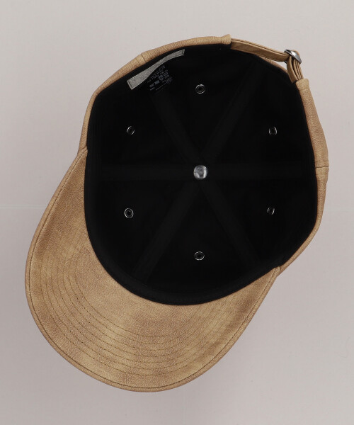 caramelさま 専用 LM FAUX LEATHER CAP(ONESIZE BEIGE): キャップ|帽子通販