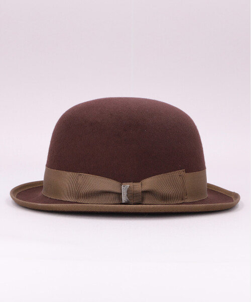 SHORTBRIM BOWLER HAT2 BROWN M