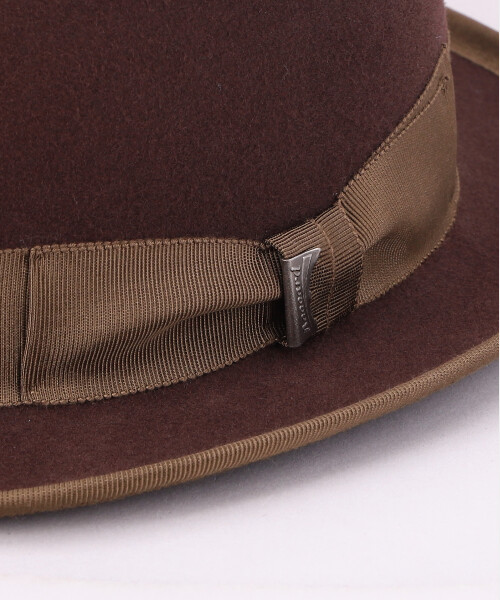 SHORTBRIM BOWLER HAT2 BROWN M