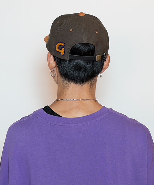 モデル頭囲：58.5cm 着用サイズ：ONESIZE
