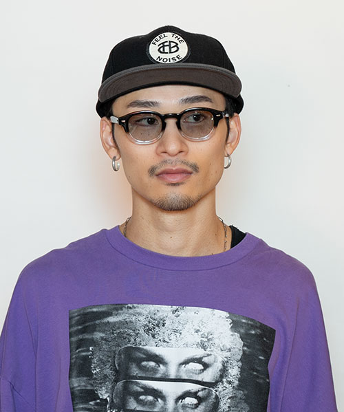 モデル頭囲：58.5cm 着用サイズ：ONESIZE