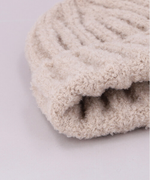 LOOP YARN RIB WATCH BROWN ONESIZE