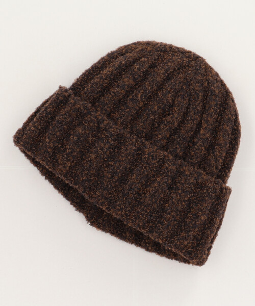 LOOP YARN RIB WATCH BROWN ONESIZE