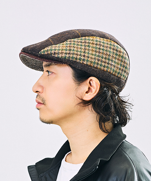 BROWN モデル頭囲：58cm　着用サイズ：Lサイズ