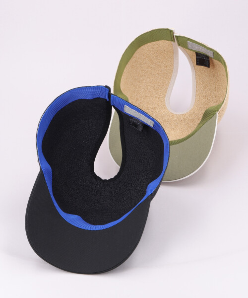 WASHABLE BRAID SLIT CAP BEIGE ONESIZE