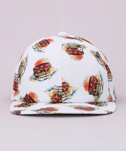 TP 6P PRINT CAP WHITE ONESIZE