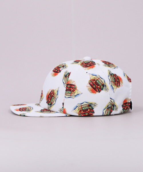 TP 6P PRINT CAP WHITE ONESIZE