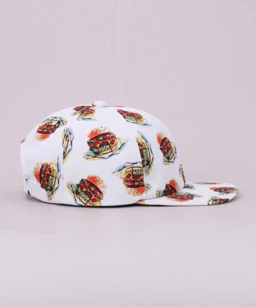 TP 6P PRINT CAP WHITE ONESIZE
