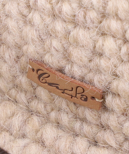 TP HAND KNITTED HAT KHAKI ONESIZE
