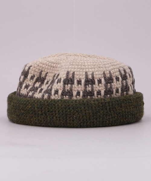 TP HAND KNITTED ROLL NAVY ONESIZE