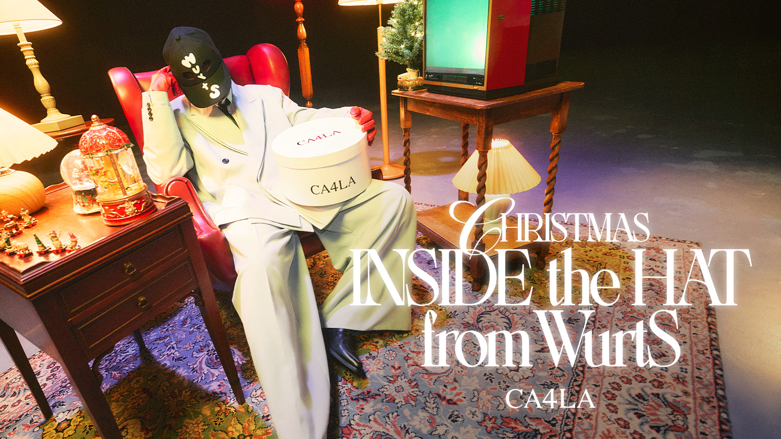 TOP KV PC CHRISTMAS INSIDE the HAT from Wurts - CA4LA