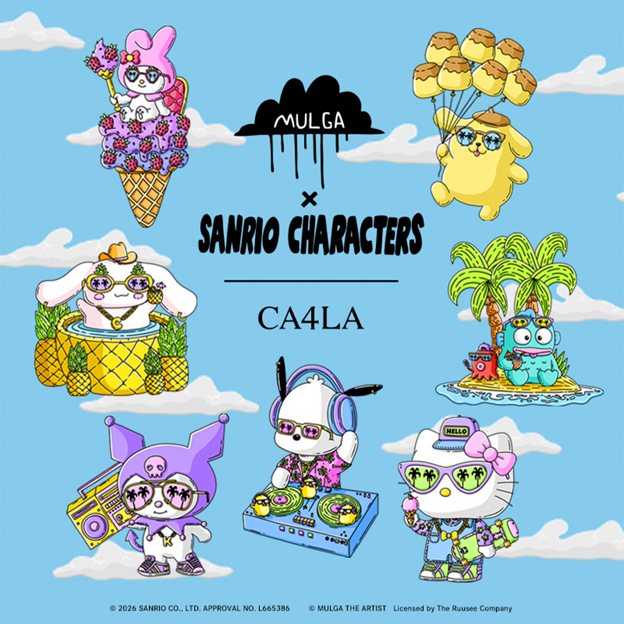 MULGA X SANRIO CHARACTERS | CA4LA