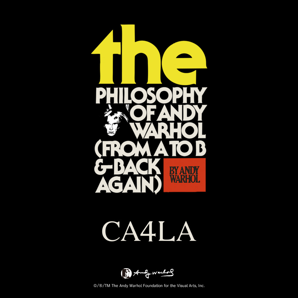 the PHILOSOPHY OF ANDY WARHOL