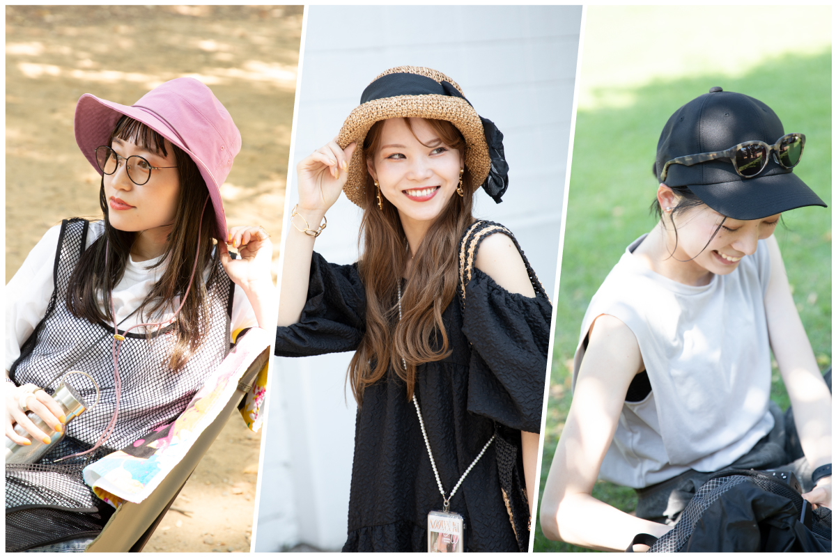 夏のレジャーに持って行きたいハット&キャップ！