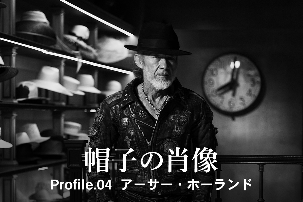帽子の肖像 Profile.04 アーサー・ホーランド