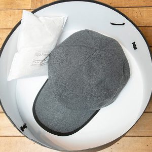布素材の帽子