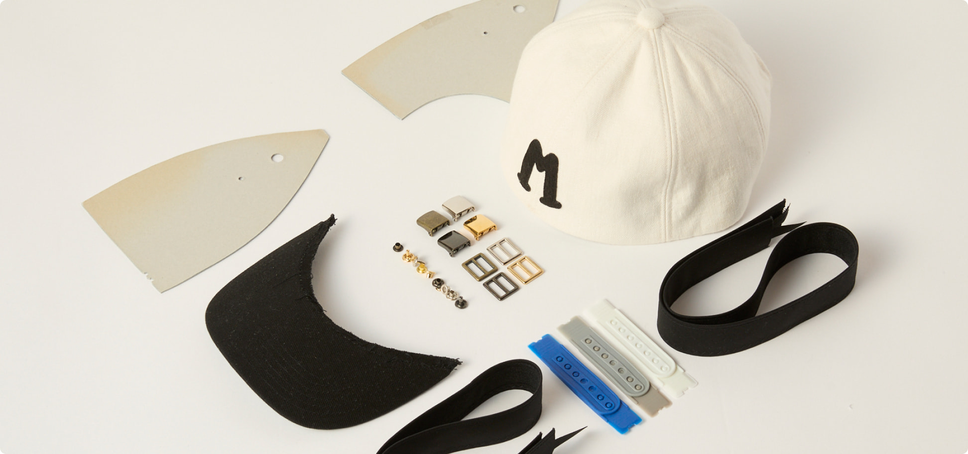 帽子のパーツ名