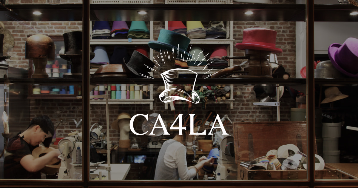 カシラアトリエ帽子通販｜CA4LA公式