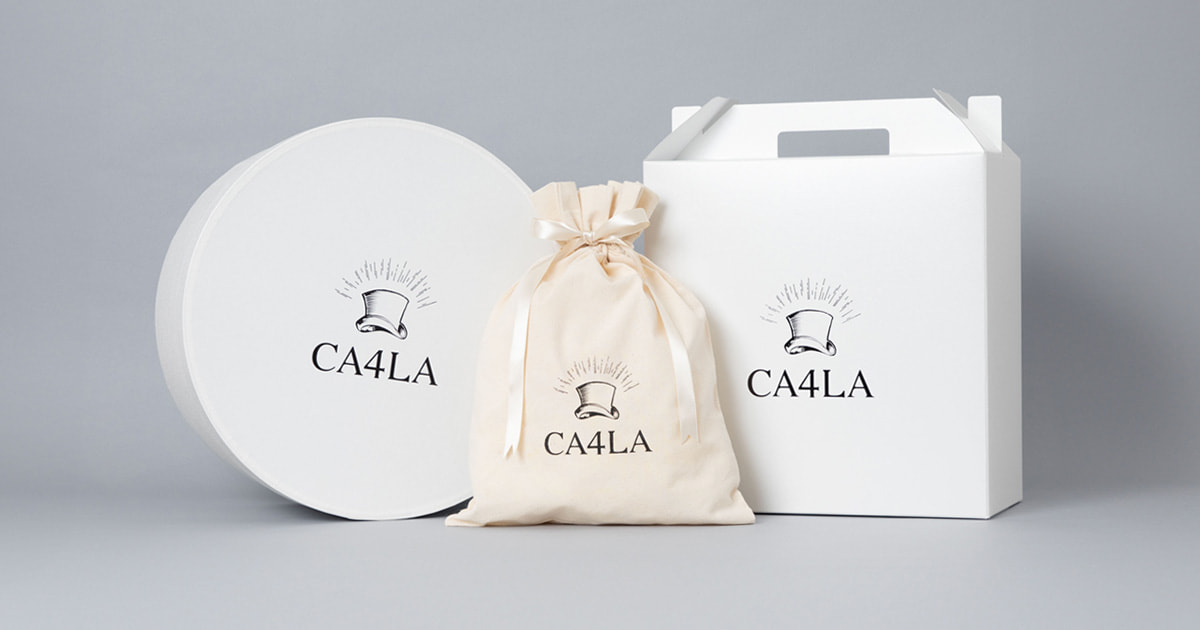 【新品未使用】CA4LA 紙袋&ギフトボックス付きリボンペーパーハット ogp-pages-gift.jpg