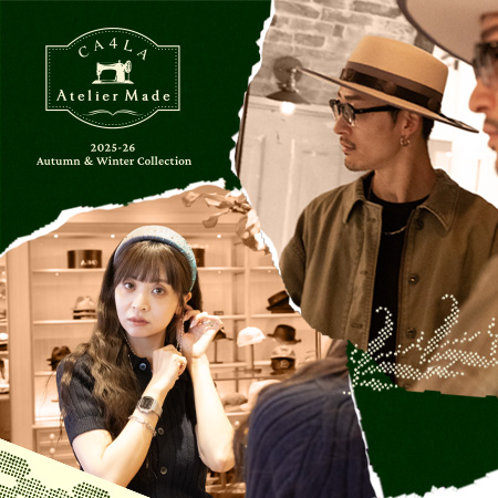 CA4LA  カシラ  ハット  ダークグリーン SOUTH SOUNDS7(M BEIGE): ハット｜帽子通販｜CA4LA（カシラ